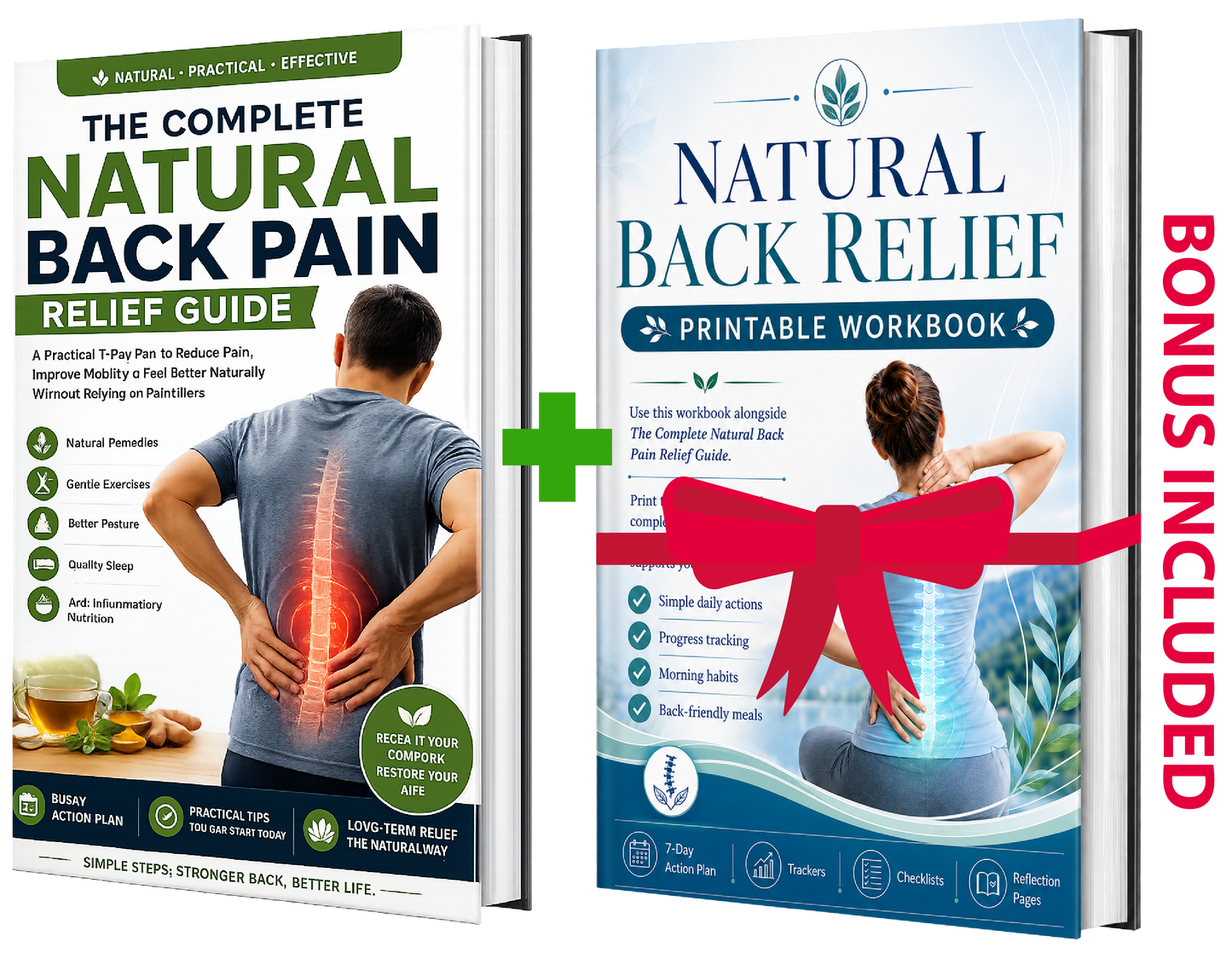 The Complete Natural Back Pain Relief Bundle The Ultimate 7-Day Natural Recovery System to Reduce Back Pain, Improve Mobility, Sleep Better & Build Lasting Healthy Habits — Includes Printable Workbook